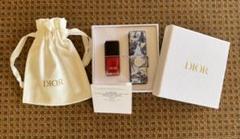 017.【未使用非売品】【Dior】 トラベルバッグ・ネイルエナメル