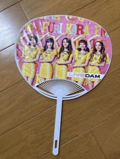 KARA　ギュリ　バレンタインパーティー　ビッグタオル　うちわ　2点セット KARAギュリバレンタインパーティービッグタオルうちわ2点セット