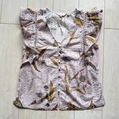 新品 TED BAKER テッドベイカー 花柄 ブラウス ノースリーブ