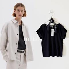 2025未使用タグ付きマーガレットハウエル Tシャツ 半袖 ボーダー
