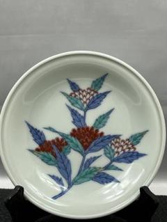 【18％OFF】 美品】有田焼 飾皿 小皿 人間国宝 十三代 今泉今右衛門 618 工芸品