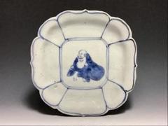 大幅値下げ‼️「初期伊万里」布袋文四方皿 m82130389587_1.jpg?1727689555