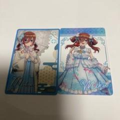 五等分の花嫁 ドリーミーくじ D賞 E賞 クリアカード 缶バッジ