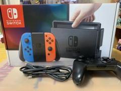 【中古品】Nintendo Switch 本体 初期セット　プロコン付き 2025年最新】ニンテンドー スイッチ プロコン 中古の人気