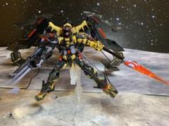 RG ガンダムアストレイ ゴールドフレーム 天ミナ 素組完成品(ジャンク品)