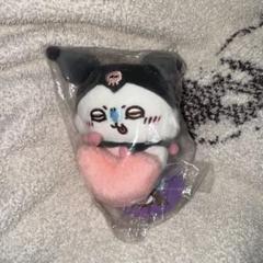 モモンガ クロミ デスクトップから見守るひっかけ マスコット ちいかわ×サンリオキャラクターズ デスクトップから見守る
