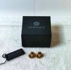VERSACE ヴェルサーチ メデューサ ラウンドロゴ ピアス イヤリング VERSACE ヴェルサーチ メデューサ ラウンドロゴ ピアス イヤリング