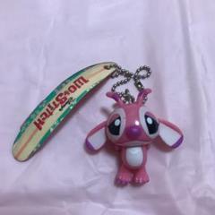 【完売品】 希少 スティッチ エンジェル スクランプ ビーズストラップまとめ売り スティッチ エンジェル】 希少 レア ビーズ ストラップ 2つ