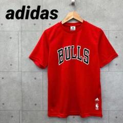 adidas アディダス Tシャツ NBA シカゴブルズ 赤 メンズ M