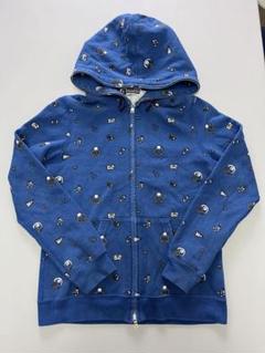 A BATHING APE APEE 星柄フード付きパーカー ショート