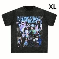 NewJeans bunini 半袖Tシャツ Lサイズ 新品未使用】NewJeans bunini半袖Tシャツ（NAVY） Lサイズ