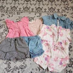 ベビー服 5点セット フリルデザイン