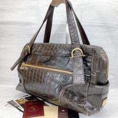 ✨美品✨レザージュエルズ トートバッグ クロコダイル マット