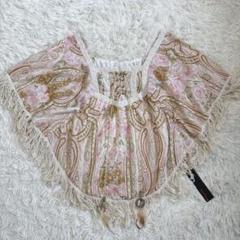 希少品♥LIZLISA 花柄 ポンチョ♥レア品 希少品♥LIZLISA 花柄 ポンチョ♥レア品