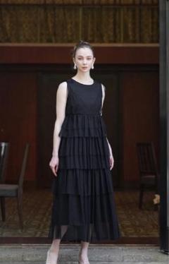 スーツ・フォーマル・ドレス acka tulle no sleeve one-piece Acka ワンピース ドレス tulle no sleeve onepiece スーツ