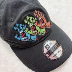 santa cruz×new era キャップ 手 刺繍 帽子 ユニセックス