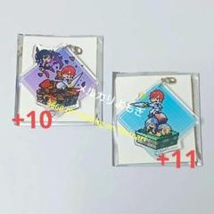 ラインハルト　連結ドット絵チャーム　Re:ゼロから始める異世界生活　リゼロ ラインハルト 連結ドット絵チャーム Re:ゼロから始める異世界