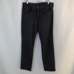 B-673 LEVI'S 514 W31 スリムフィット ストレート ブラックのサムネイル