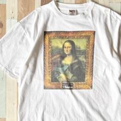 90s モナリヴィンテージ アートプリントTシャツ XL シングル 企業物