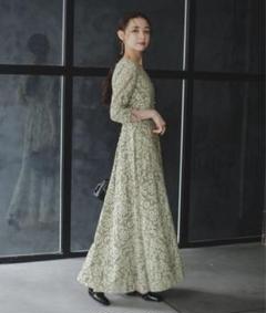 お呼ばれドレス　カスタネ　オケージョンドレス　フリルグレー　サイズ1 オケージョンドレス/結婚式】frill gather all-in-one | Kastane