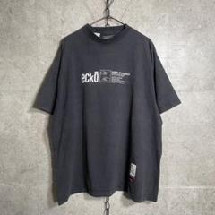 USA製 90sヴィンテージ ecko ビッグTシャツ XXL フェード