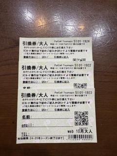 パルコール嬬恋　1日リフト券2枚 パルコール嬬恋スキーリゾートリフト券24ｰ25