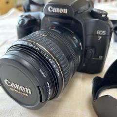 【JUNK】Canon EOS 7 一眼レフカメラ EF 28-105mmレンズのサムネイル