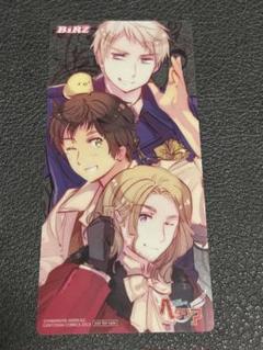APヘタリア原作絵 制服ハート型スマホクリーナー 悪友スペインフランスプロイセン ヘタリア 同人誌 悪友トリオ セット プロイセン フランス