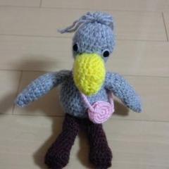 【ポツリン】ミニビロコウ あみぐるみ ポツリン様専用】ミニビロコウ あみぐるみ - メルカリ