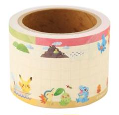 ポケモン マスキングテープ ロールふせん ロールシール ピカチュウ ジラーチ ポケモン マスキングテープ ロールふせん ロールシール