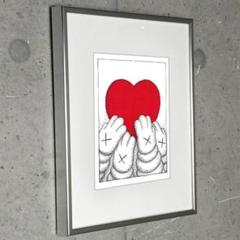 限定マット額装品/KAWS カウズ エキシビジョン限定/HOLIDAY2019