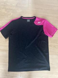 YONEX バドミントン シャツ L ブラック/ピンク - メルカリ