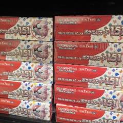 2025年最新】ポケモンカード151 BOX シュリンク 10boxの人気