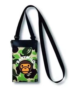 付録】BAPEの「付録スマホショルダー」が登場 ABCカモ柄が