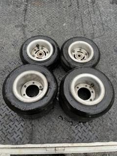 ⑥レーシングカート用タイヤホイールセットフリーライン