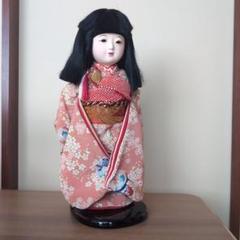＊ 市松人形 12号 単衣 縦絽縮緬 アンティーク 着物 帯 市松人形 12号 単衣 縦絽縮緬 アンティーク 着物 帯 - メルカリ