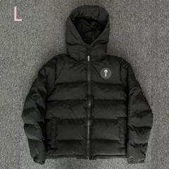 お値下げ中！TRAPSTAR フード付きダウンジャケット XS 黒 TRAPSTAR フード付きダウンジャケット 黒