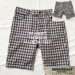 BRAGENT TROUSERS 2WAYショートパンツ イタリア製 総柄