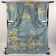 振袖 仮絵羽 桂由美 刺繍 ストーン 金彩 紋意匠 正絹 未仕立て品 八掛付き 振袖 桂由美 仮絵羽 刺繍 金彩 銀彩 紋意匠 牡丹 正絹 未仕立て