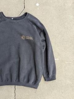 貴重◎ 70's volks wagen vintage sweat black
