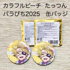 カラフルピーチ　たっつん　缶バッジ12個　からぴちパラダイス2025 パラぴち Amazon.co.jp: ?たっつん? カラフルピーチ 缶バッジ からぴち