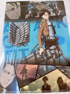 【激レア】リヴァイ☆進撃の巨人☆ローソン限定クリアファイル☆どん兵衛☆新品☆ どん兵衛×進撃の巨人 ローソン限定クリアファイル リヴァイ