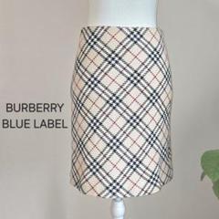 BURBERRY BLUE LABEL ノバチェック スカート ベージュ 38 - メルカリ