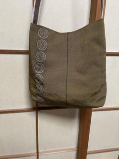 帯で作った　斜め掛けカバン