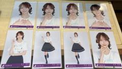 same numbers 生写真　弓木奈於　コンプ+セミコンプ+ヨリ