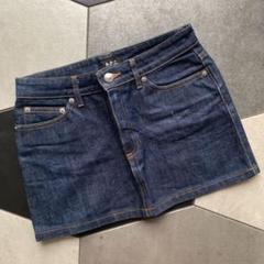値下げ APC ミニスカート デニム