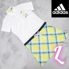 adidasアディダス　ゴルフウェア　ワンピース　レディースL【美品】