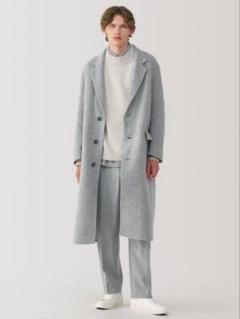 2025年最新】カシミヤ混チェスターコート muji laboの人気