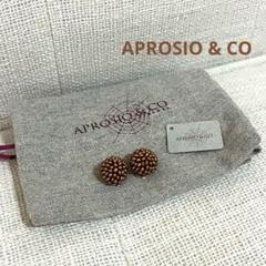 新品未使用】APROSIO & CO ピアス 2点セット 巾着付き