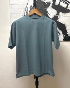 green label relaxing GIZAハニカム クルーネックT